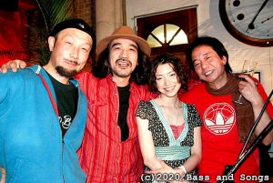 2008年3月のKK session (伊藤広規・南沢Kaz)ゲストにSHANTI(vo)と西山Hank(g)